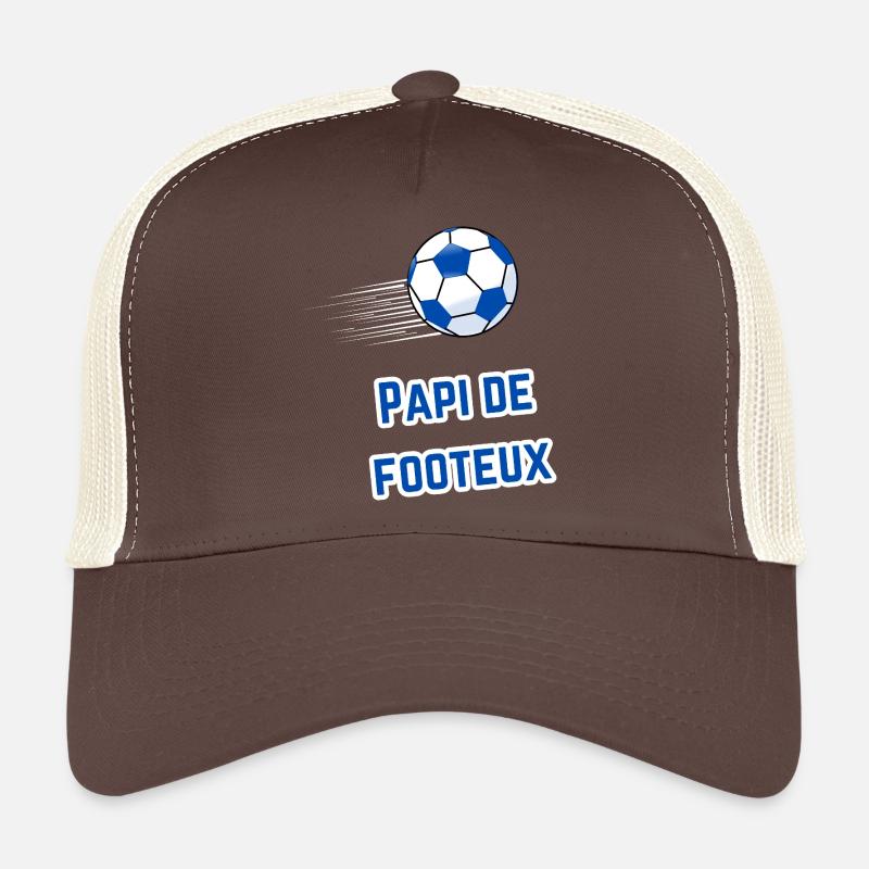 Tee-Shirt Papi Supporter Footeux Casquette trucker 