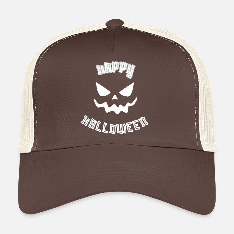 Halloween Vibes - Trucker Cap - brown/beige