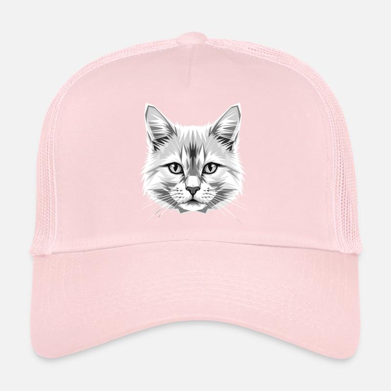 Chat Angora Chat Angora Chat Angora Mignons Chats Angora Casquette trucker 