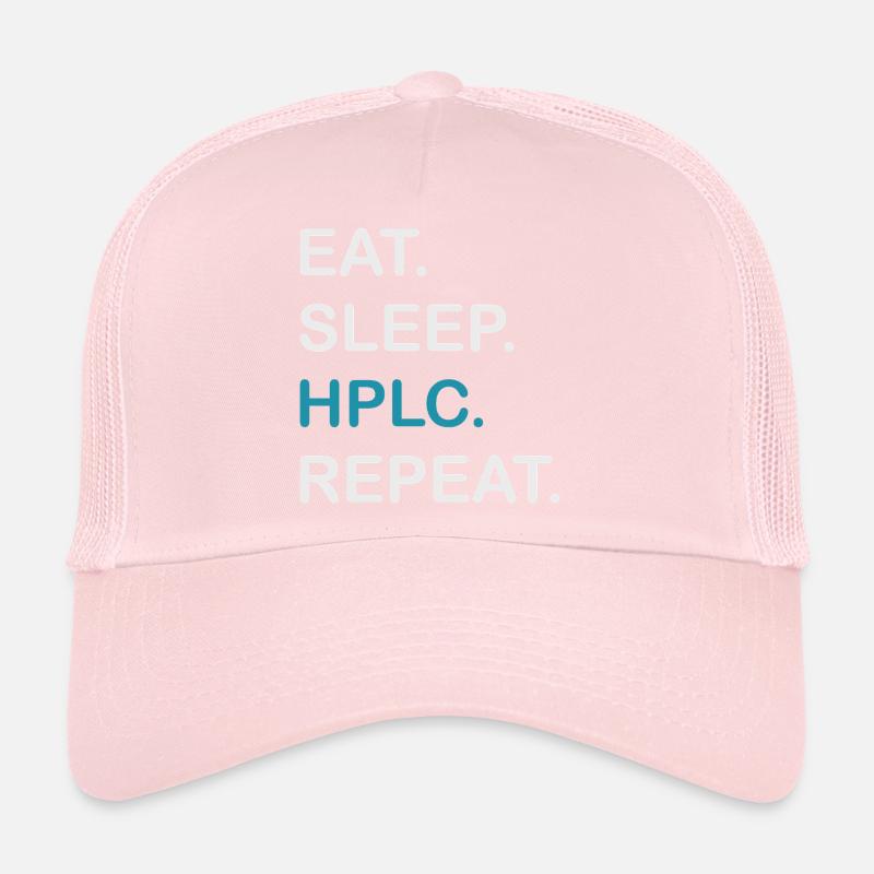 HPLC Performance Chromatography Eat Sleep Repeat Trucker Cap