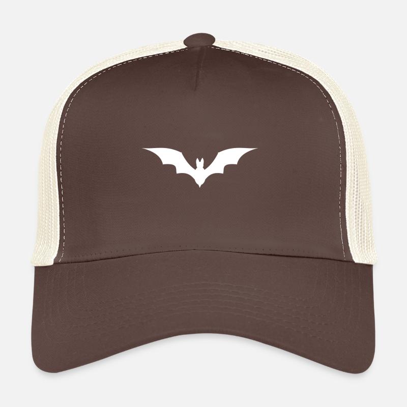 Bat, bat, halloween - Trucker Cap - brown/beige