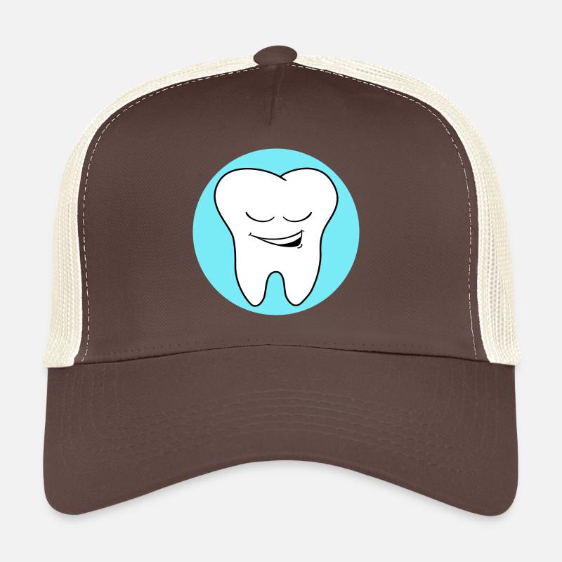 Pratique dentaire dent Logo Casquette trucker 