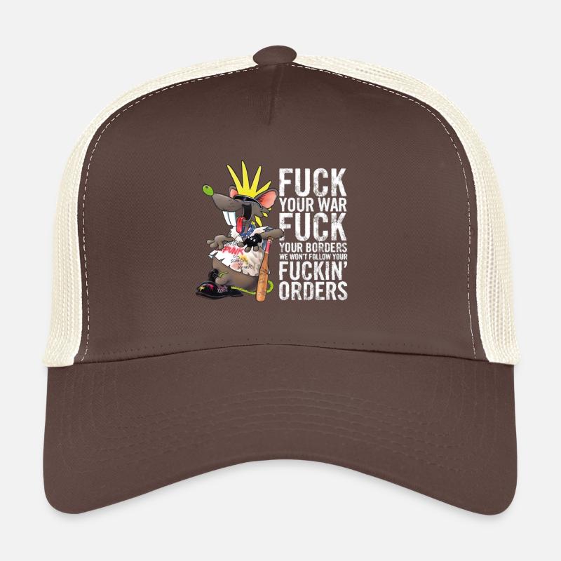 rat Punk Casquette trucker 