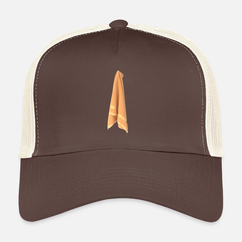 Handtuch - Trucker Cap - Braun/Beige