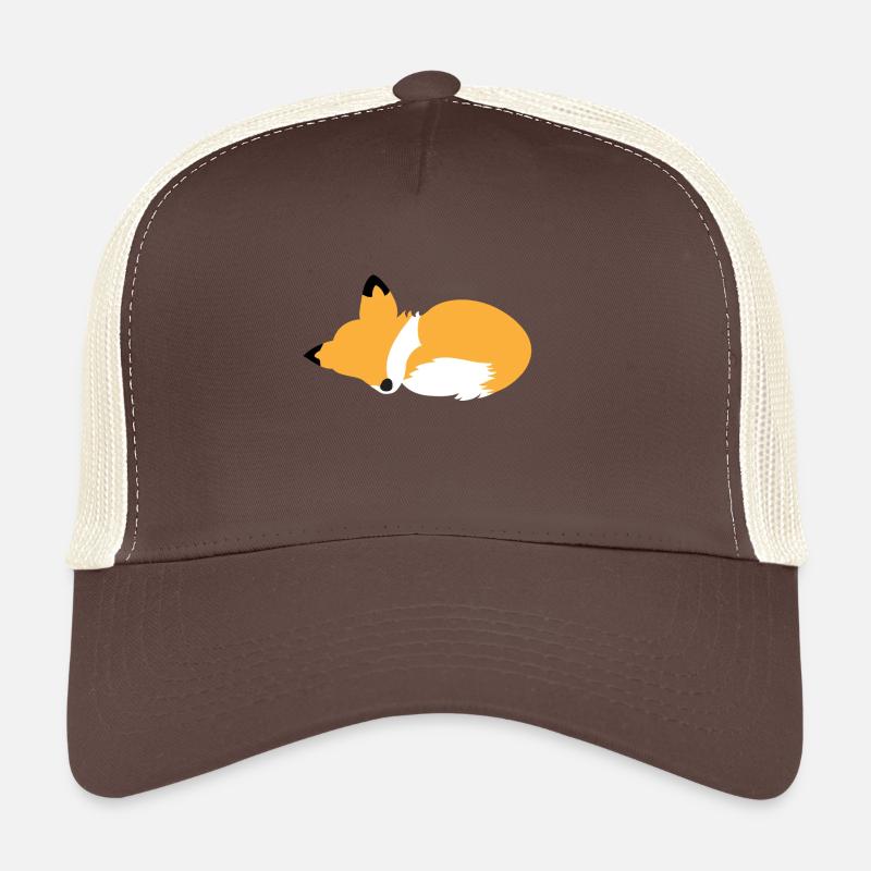 Renard dormant Casquette trucker 