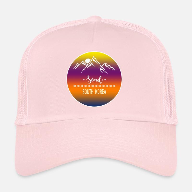 Séoul en Corée du Sud Casquette trucker 