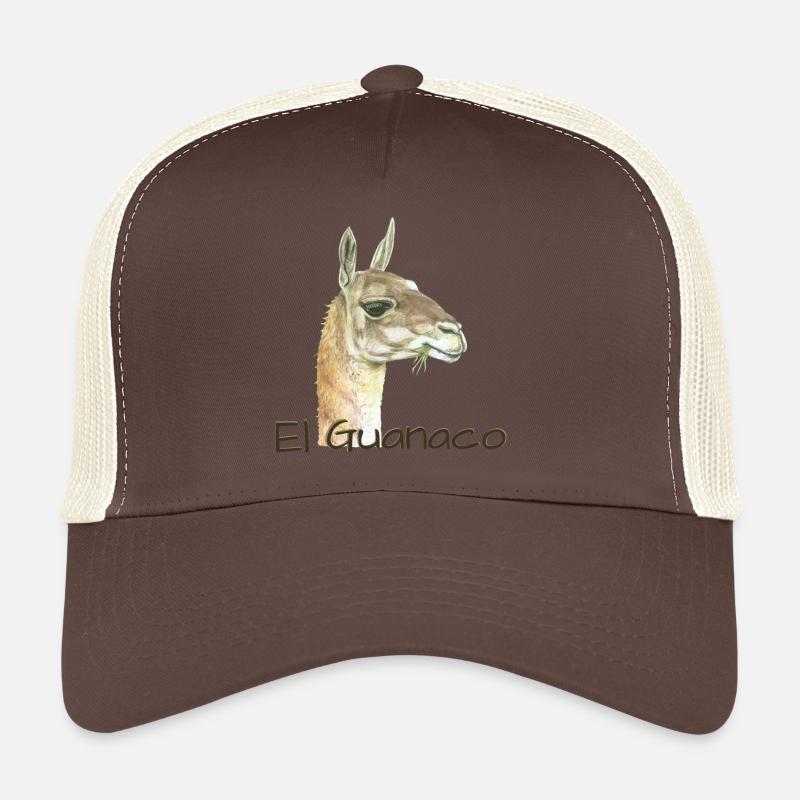 El Guanaco - Trucker Cap - Braun/Beige