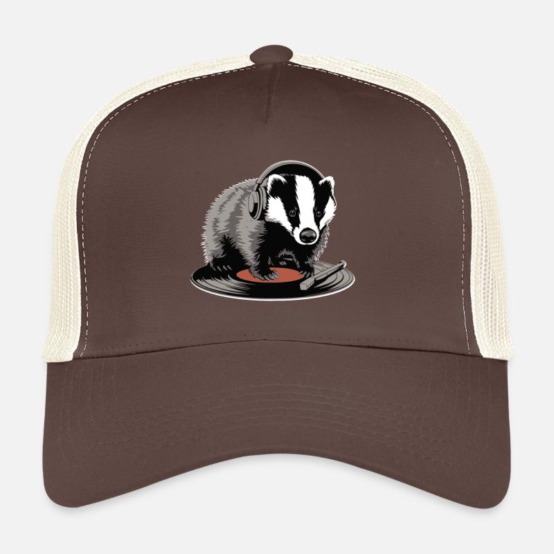 blaireau musical Casquette trucker 