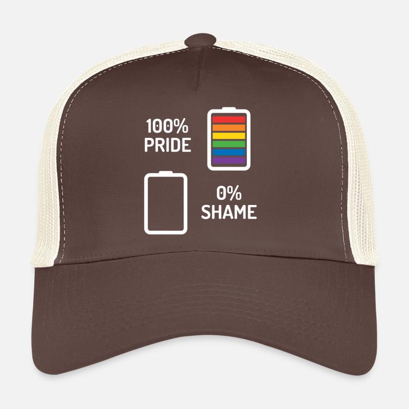 Pride Month - 100% Stolz, 0% Scham Trucker Cap