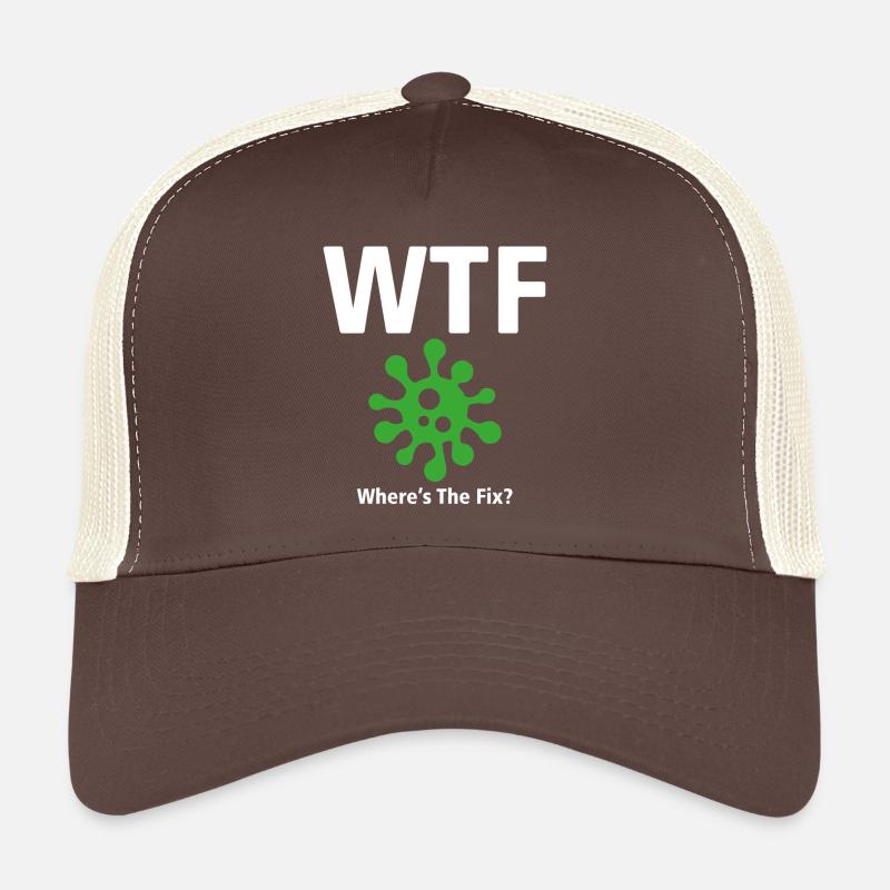 T-shirt WTF - Où est la solution ? (Programmateurs) Casquette trucker 