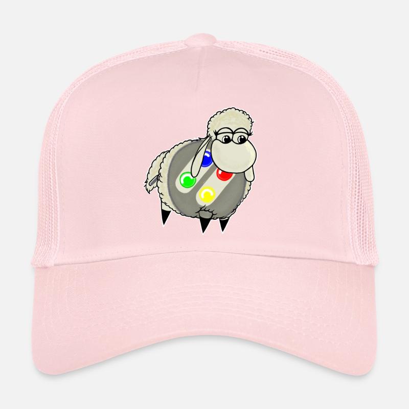 Wolly Sheepling Coussin rétro Casquette trucker 