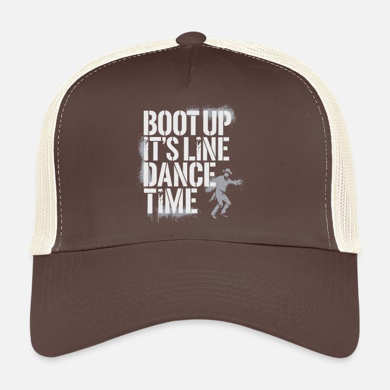 Plaisir de la danse de style western Casquette trucker 