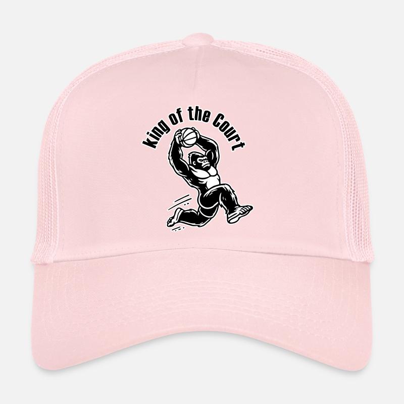 Basketball Dunking Gorilla - Roi du terrain Casquette trucker 