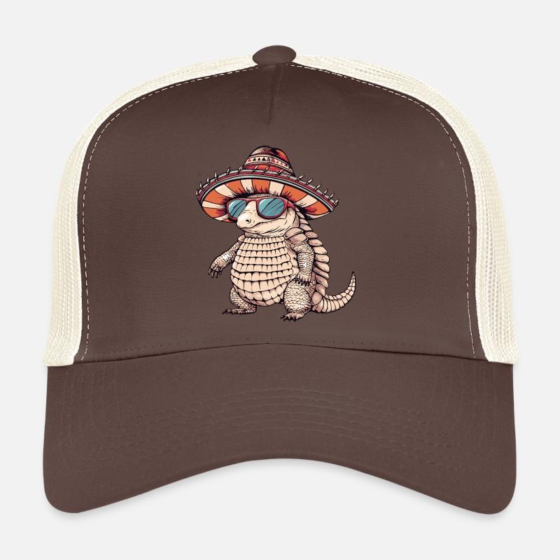 Armadillo Funny Sombrero Casquette trucker 