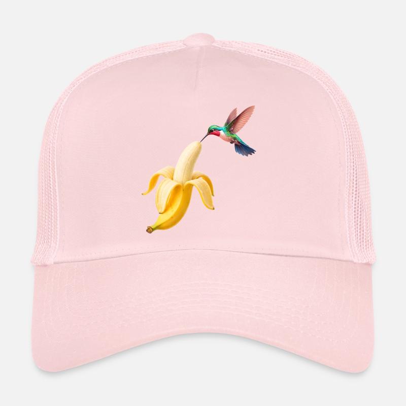 Colibri rencontre banane dorée Casquette trucker 