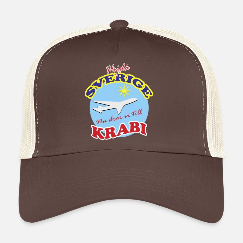 Adieu Suède – Allons à Krabi Casquette trucker 