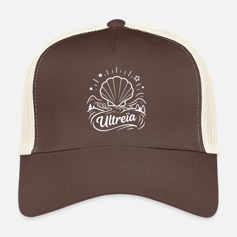 Ultreïa chemin de Saint-Jacques Compostelle Casquette trucker 