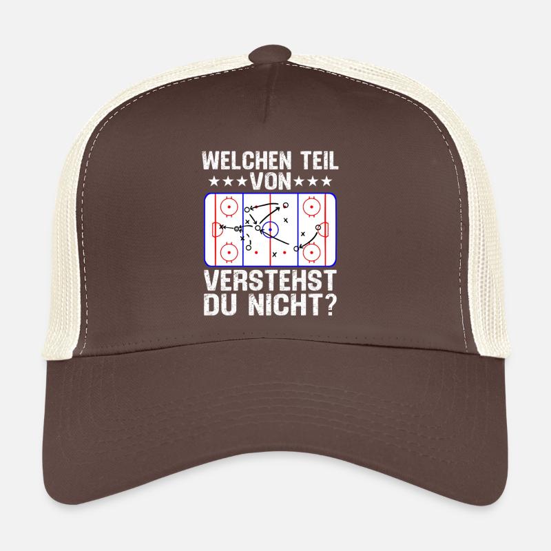 welchen teil von verstehst du nicht eishockey  Trucker Cap