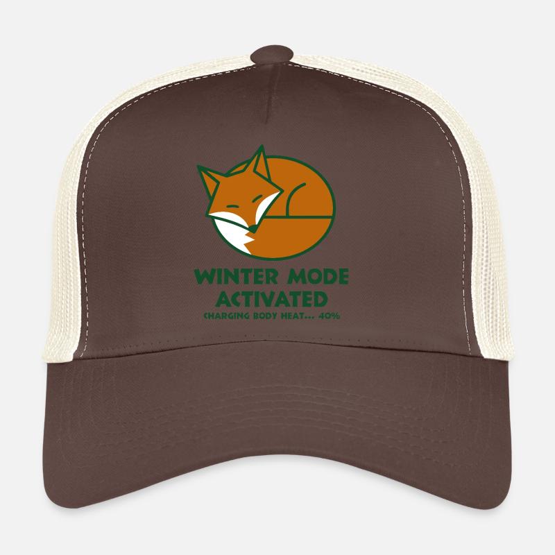 Winter Fox Activated Trucker Cap