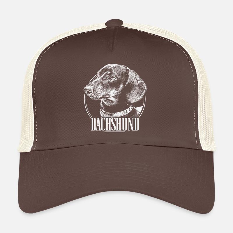 Dachshund Dackel Teckel Casquette trucker 