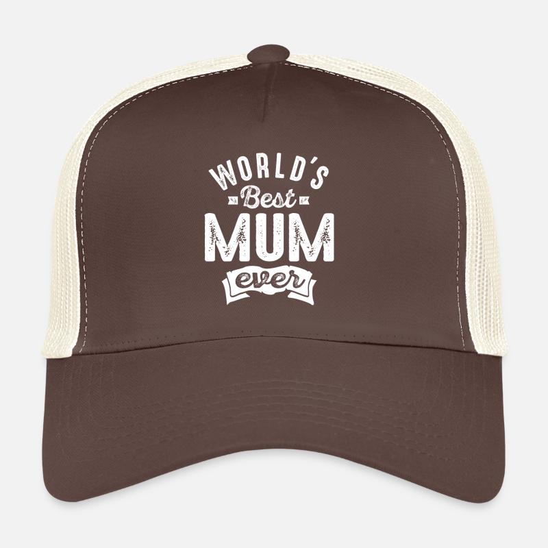 Worlds Best Mum Trucker Cap