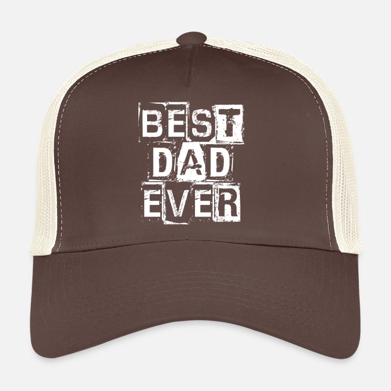 Best Dad Ever Trucker Cap