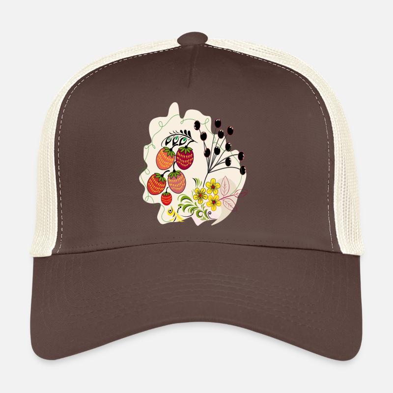 Erdbeerzeit - Trucker Cap - Braun/Beige