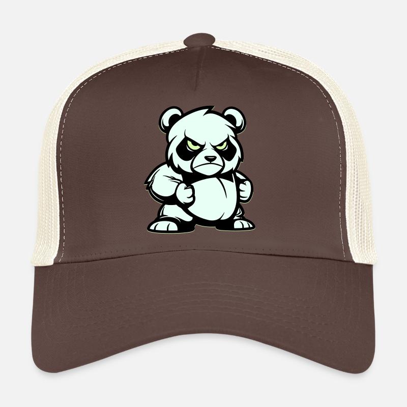 Bande dessinée Panda Bear Casquette trucker 