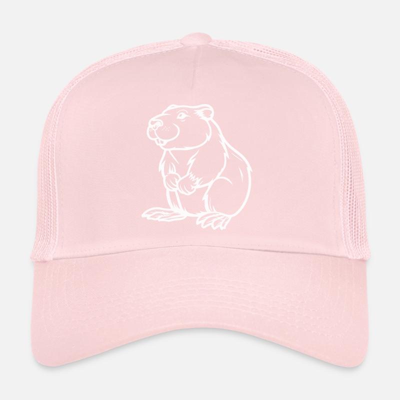 Hamster Comic Animal Trucker Cap