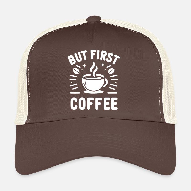 Aber der erste Kaffee Trucker Cap