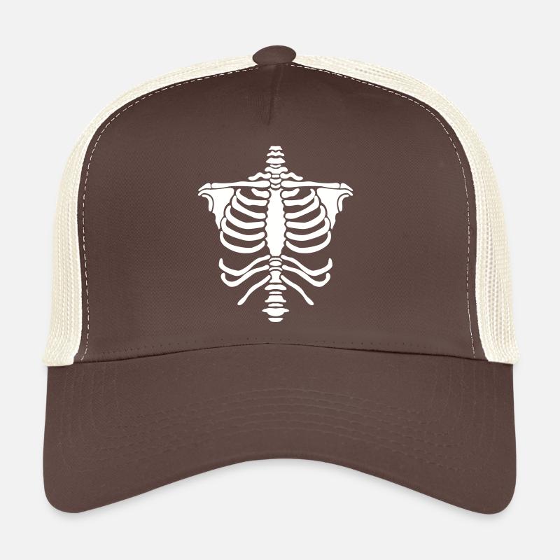 Corps squelette Casquette trucker 