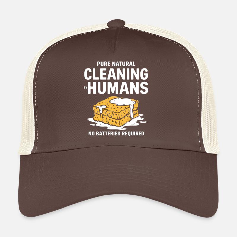Design for natural cleaning professionals Trucker Cap