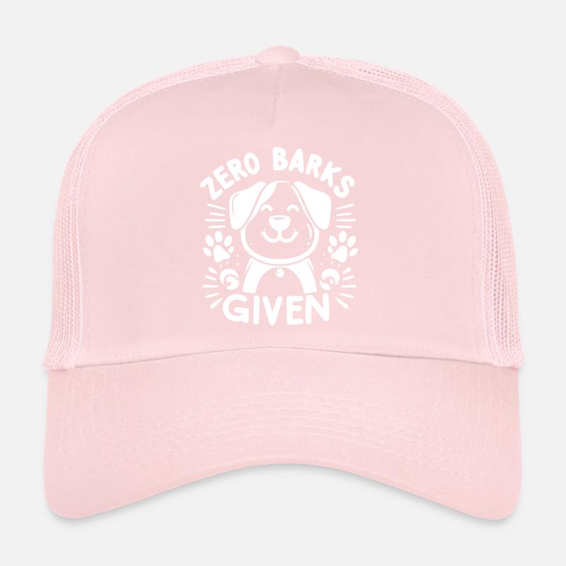 Zéro aboiement donné Casquette trucker 