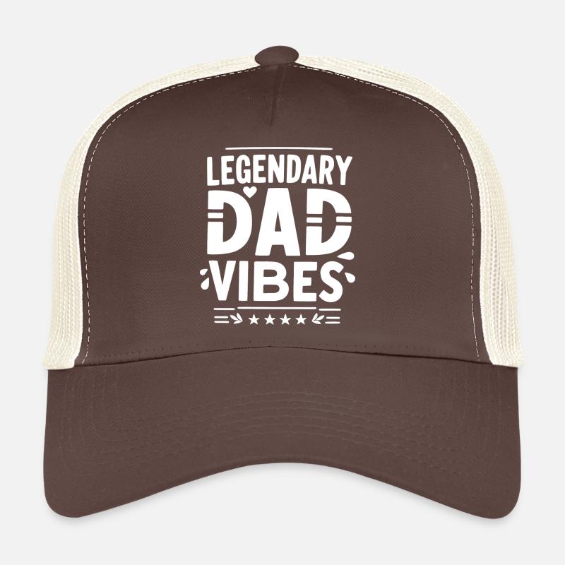 Vibrations de papa légendaires Casquette trucker 
