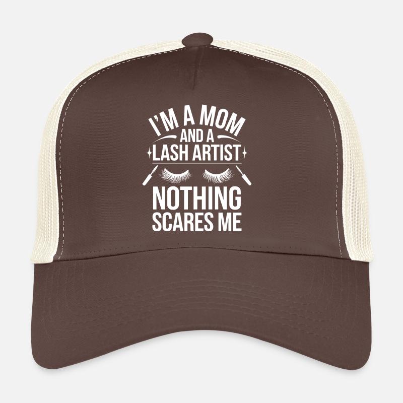 Power-Mama und Lash-Profi Trucker Cap