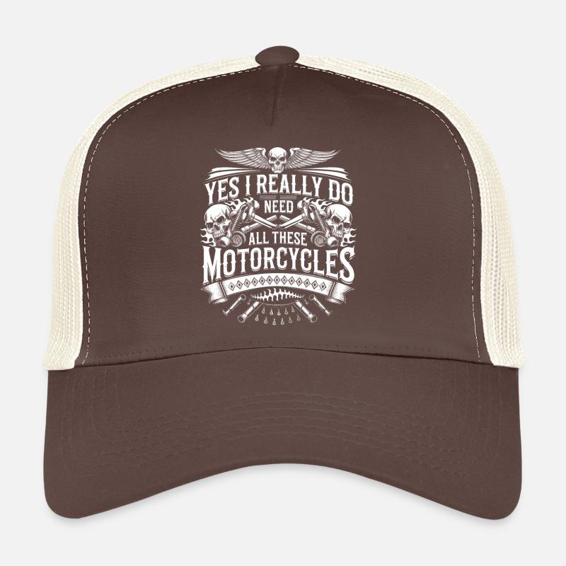Motorradliebe ohne Kompromisse Trucker Cap