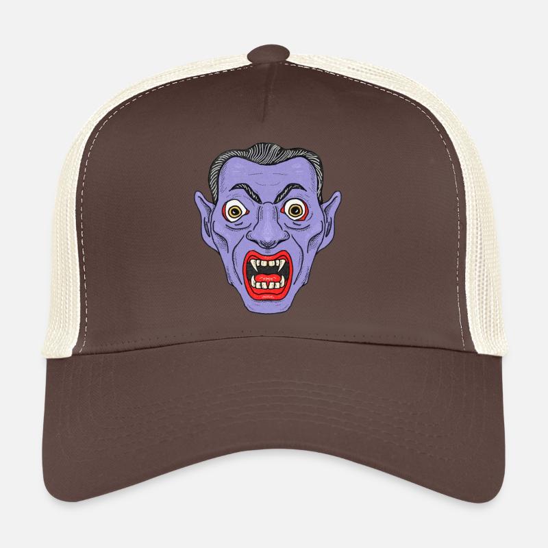 Visage de diable vampire Casquette trucker 