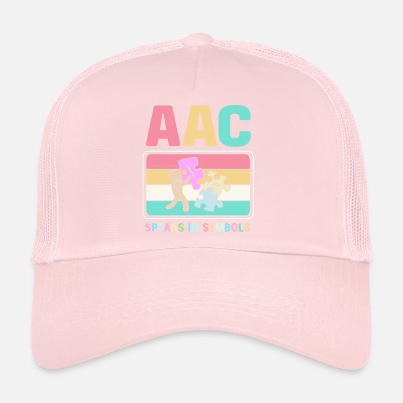 AAC Communication SLP Langue des signes Casquette trucker 