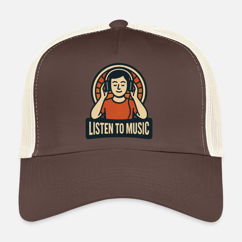 Écoutez un extrait vintage musical Casquette trucker 