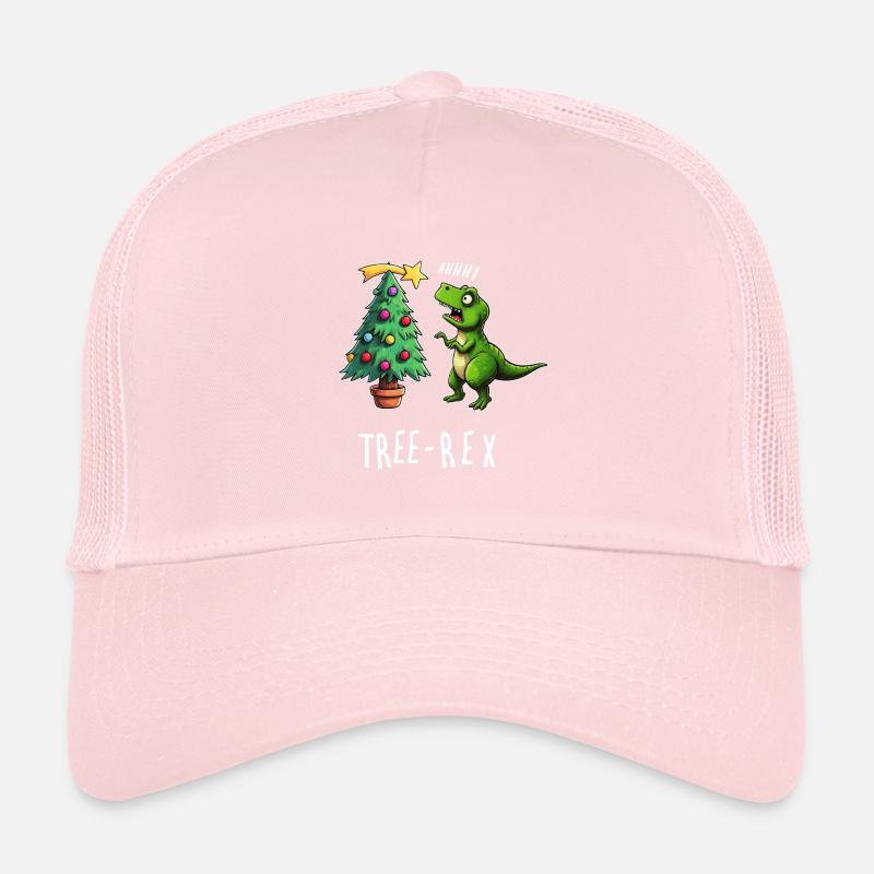 Baumrex Dino Fun de Noël Casquette trucker 