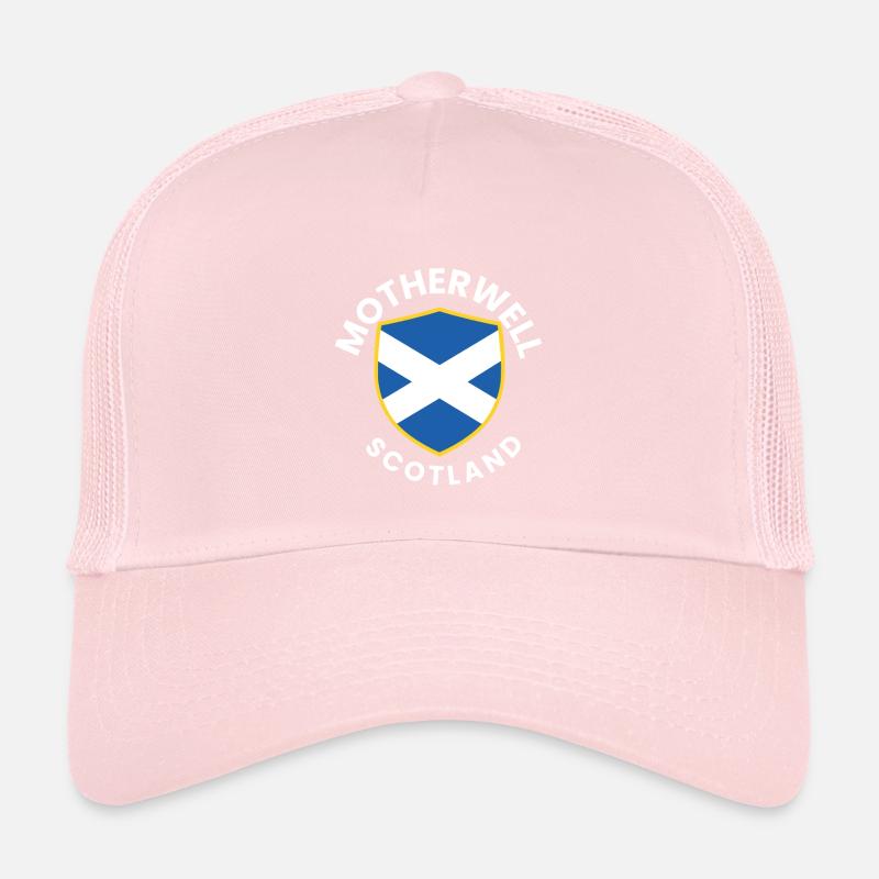 Scottish Shield Saltire Trucker Cap