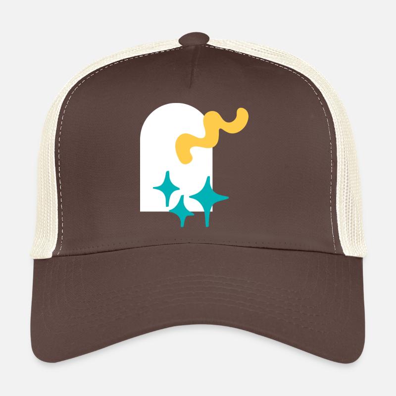 Sparkling Shapes Explosion Trucker Cap