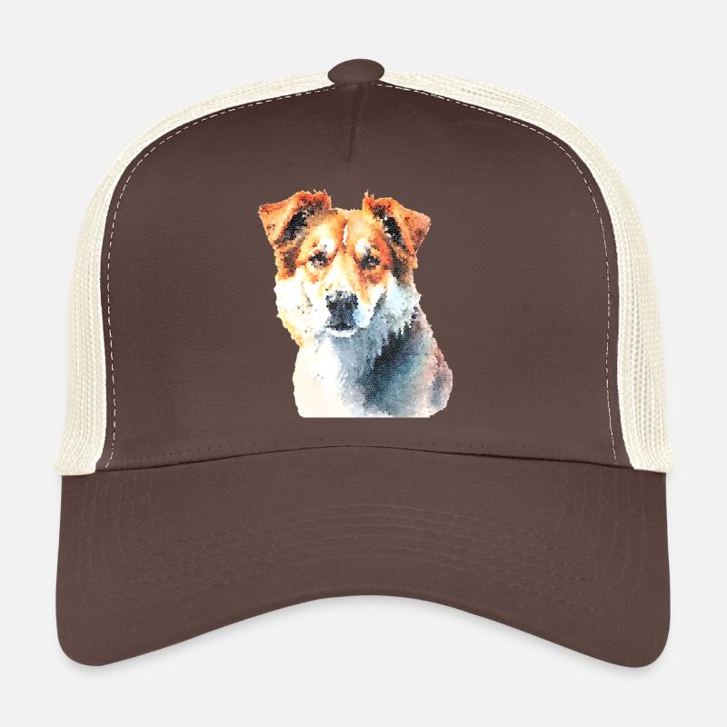 Treuer Hund - Trucker Cap - Braun/Beige