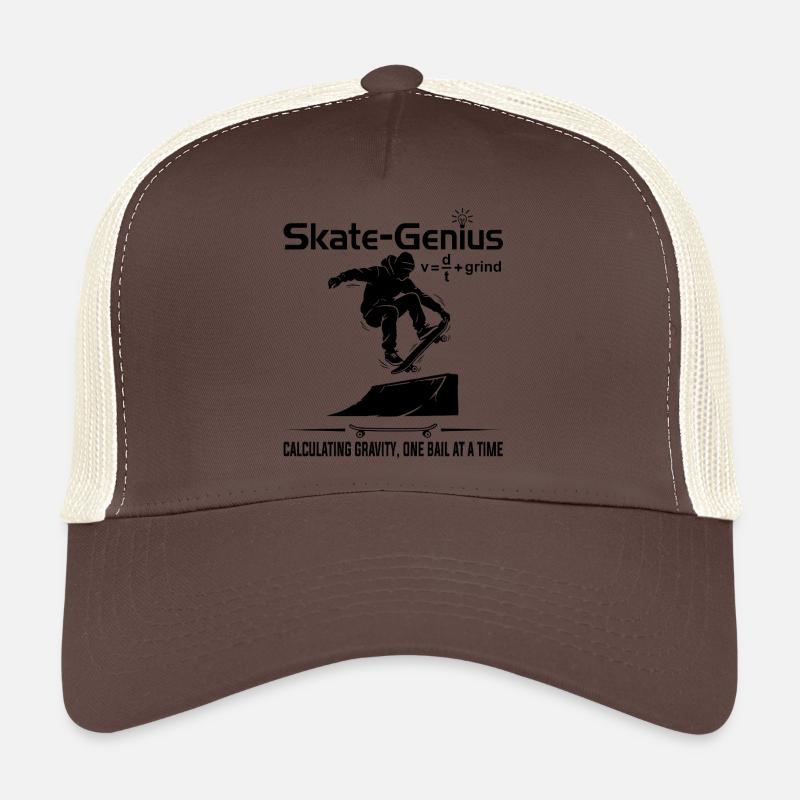 Skate Genius at Grind Trucker Cap