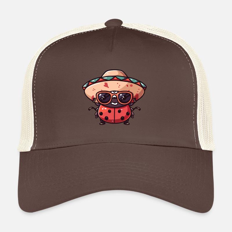 Ladybug Sombrero Trucker Cap