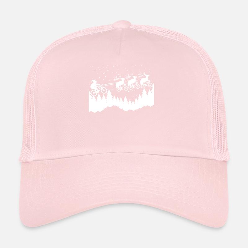 Noël à vélo Casquette trucker 