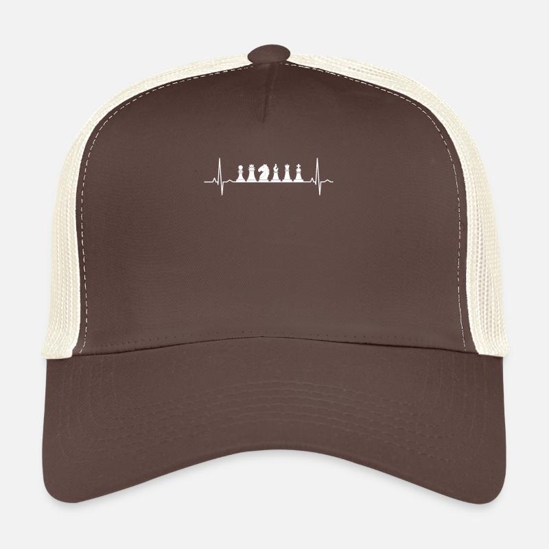 Échecs battement d’échecs joueur d’échecs Casquette trucker 