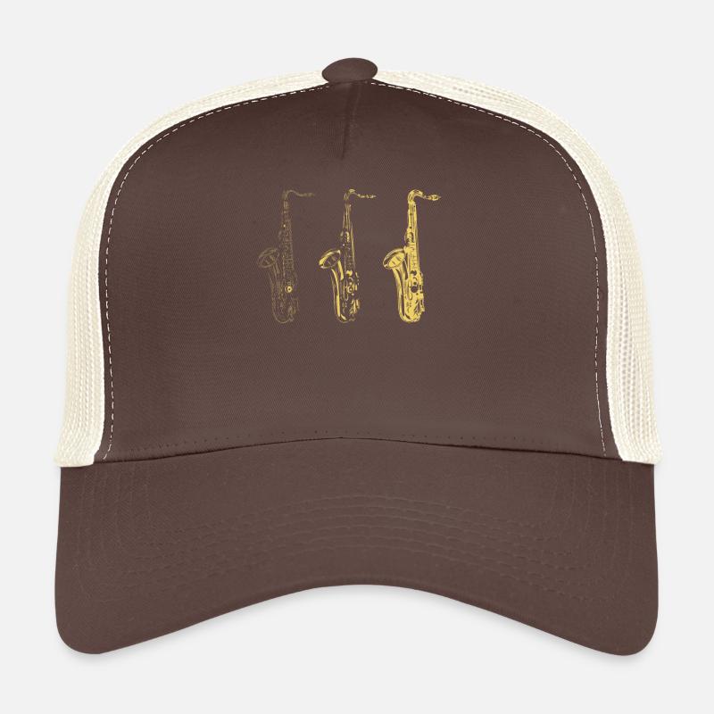 saxophone Casquette trucker 