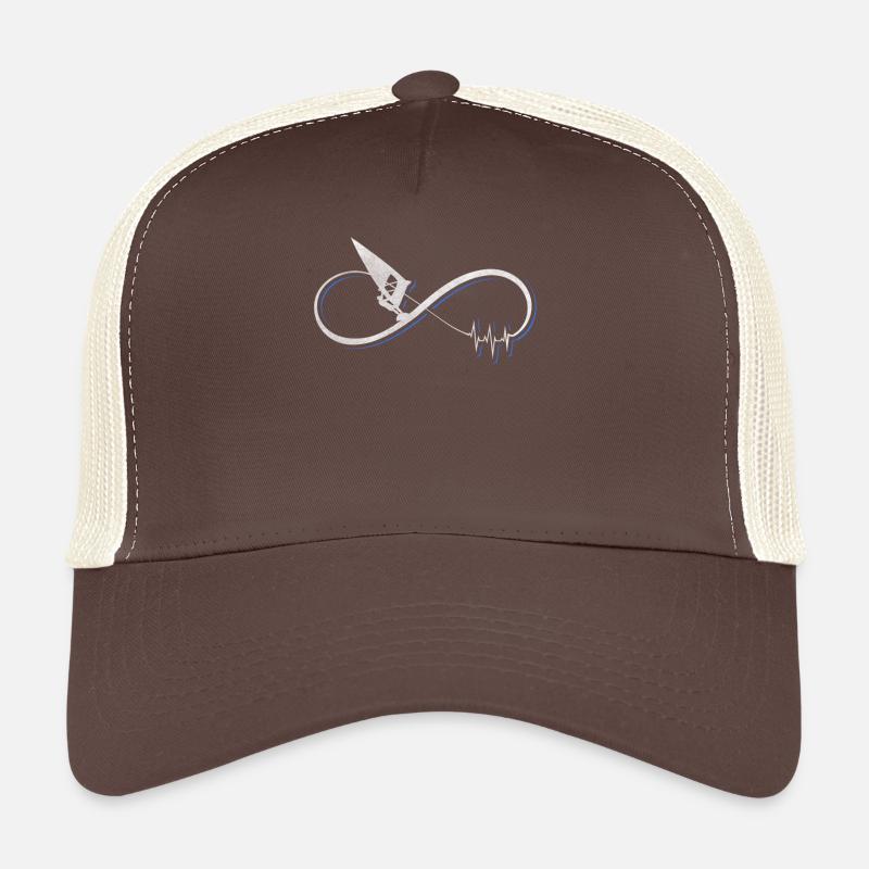 J'aime la planche à voile cadeau / conception Casquette trucker 