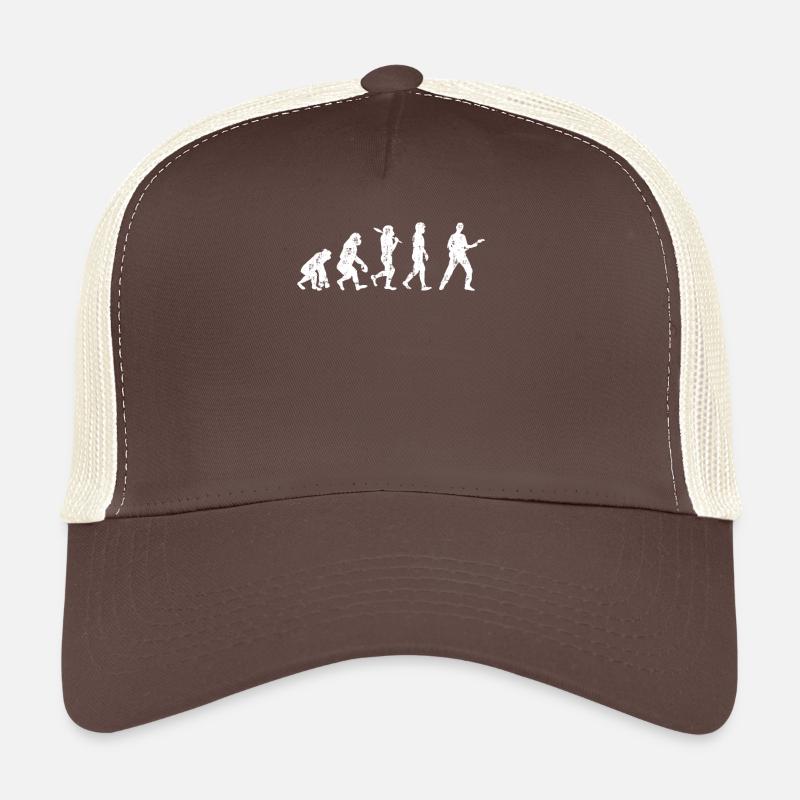 Evolution Guitare Bassiste Casquette trucker 